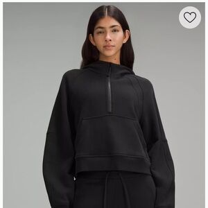 Lululemon Black Half-zip Hoodie